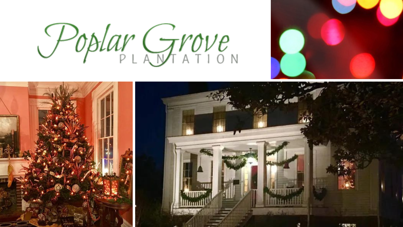 FEATURED EVENT: Poplar Grove Plantation Holiday Lights