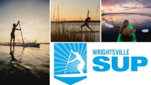 AROUND THE CORNER FROM AIRLIE AT WRIGHTSVILLE SOUND: Wrightsville Beach SUP