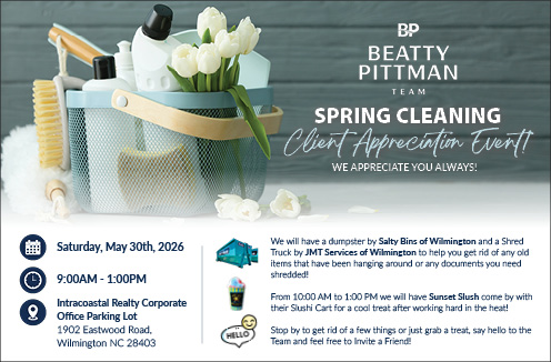 Spring Cleaning, Sweet Treats & Client Appreciation